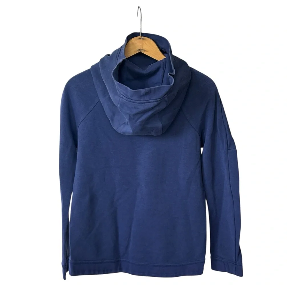 Nike | Women’s Dark Blue Funnel Neck Pullover Sweatshirt Side Pockets Size S